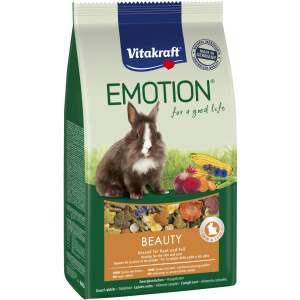 Корм для кроликів Vitakraft Emotion Beauty Selection Adult 600 г (4008239337450/4008239314550) ТОП в Чернігові