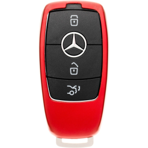 Чехол для автоключа LaManche Mercedes Red (Benz-B01K_rd) лучшая модель в Чернигове