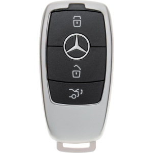 Чохол для автоключа LaManche Mercedes Silver (Benz-B01K_slv) краща модель в Чернігові
