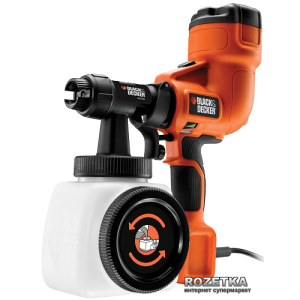 Краскораспылитель Black+Decker HVLP200 лучшая модель в Чернигове