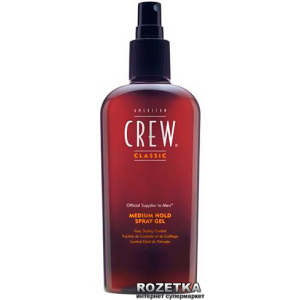 Спрей-гель для волосся American Crew Medium Hold Spray Gel середньої фіксації 250 мл (738678151846) ТОП в Чернігові