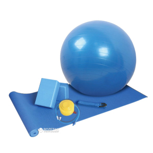 Набір для йоги LiveUp Training Set Blue (LS3243) краща модель в Чернігові