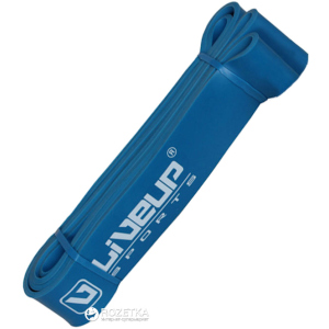 Еспандер-петля LiveUp Latex Loop 208х4.5х0.45 см H Blue (LS3650-2080Hb) краща модель в Чернігові