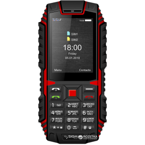 Мобильный телефон Sigma mobile X-treme DT68 Black/Red ТОП в Чернигове