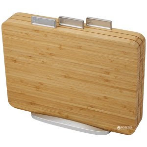 Набор Joseph Joseph Chopping Boards 3 разделочных досок 35х29.5 см + подставка (60141) в Чернигове