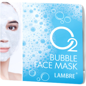 Маска Lambre Bubble face mask O2 Пухирцева з сильною кисневою дією 2х8 мл (3760183769503) краща модель в Чернігові