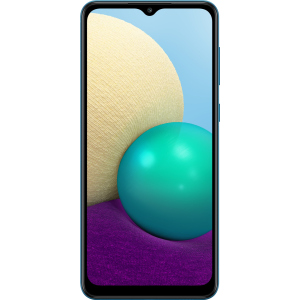 Мобильный телефон Samsung Galaxy A02 2/32GB Blue (SM-A022GZBBSEK) в Чернигове