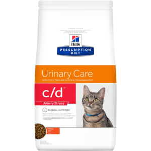 Сухий корм для кішок Hill's PRESCRIPTION DIET c/d Urinary Stress Feline Chicken з ідіопатичним циститом 4 кг (052742284309) краща модель в Чернігові