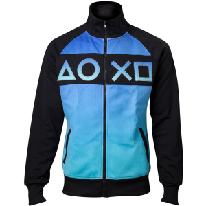 Куртка Difuzed Playstation - Men's Jacket - M Чорна з блакитним (JK201140SNY-M)