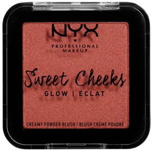 хороша модель Рум'яна NYX Professional Makeup Sweet Cheeks Creamy Powder Blush Glow з сяючим фінішом 10 Summer breeze 5 г (800897192372)