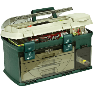 Ящик Plano Tackle Box XL 3-х поличковий 53.1x30x30 см Зелений/Бежевий (737002) в Чернігові