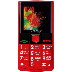 Мобільний телефон Sigma mobile Comfort 50 Solo Dual Sim Red