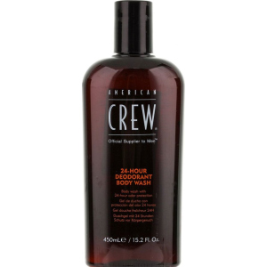 Гель для душа American Crew 24-Hour Deodorant Body Wash Защита от пота 24 часа 450 мл (669316078860) надежный