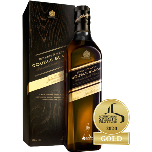 Віскі Johnnie Walker Double Black 0.7 л 40% у подарунковій упаковці (5000267116303)