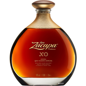 хороша модель Ром Zacapa Cent XO від 6-ти до 25 років витримки 0.7 л 40% у подарунковій упаковці (7401005008610)