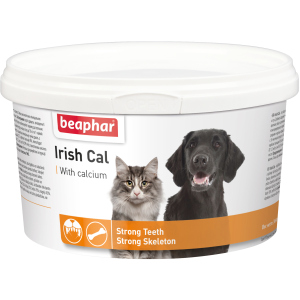 Мінеральна суміш Beaphar Irish Cal для вагітних та годуючих собак та кішок 250 г (12428) (8711231124282)