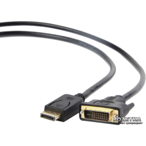 Кабель Cablexpert DisplayPort - DVI 1 м (CC-DPM-DVIM-1M) ТОП в Чернигове