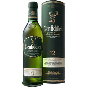 Віскі Glenfiddich 12 років витримки 1 л 40% (5010327324128)