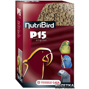 Корм для папуг Versele-Laga NutriBird В15 Original maintenance з горіхами 1 кг (5410340220603) краща модель в Чернігові