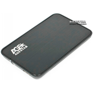 Зовнішня кишеня Agestar HDD 2.5" USB3.0 (3UB 2A8-BK Black)