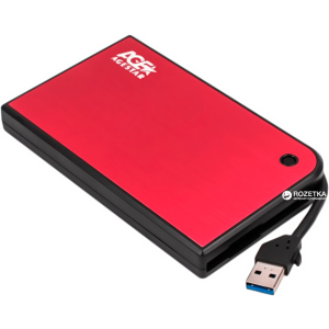 Внешний карман Agestar для HDD 2.5" USB3.0 (3UB 2A14 Red) ТОП в Чернигове