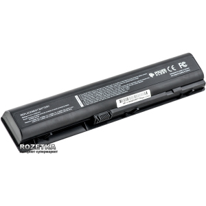 Акумулятор PowerPlant для HP DV9000 Black (14.4V/5200mAh/6Cells) (NB00000128) ТОП в Чернігові