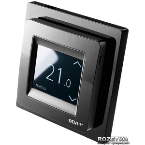 Терморегулятор DEVI DEVIreg Touch Black (140F1069) краща модель в Чернігові