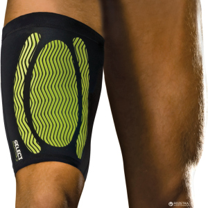 Бандаж стегна Select Compression Thigh Support 6350 XL Чорно-зелений (5703543120468) краща модель в Чернігові