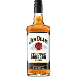 Віскі Jim Beam White 4 роки витримки 1 л 40% (5010196092142) краща модель в Чернігові