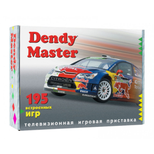 Ігрова приставка Dendy Master 195 вбудованих ігор (RN 124) ТОП в Чернігові