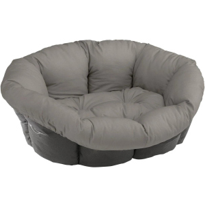 Подушка для собак та кішок Ferplast Sofa' 10 96x71x32 см для лежаків Siesta Deluxe Сіра (82034099) краща модель в Чернігові