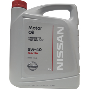 хорошая модель Моторное масло Nissan Motor Oil 5W-40 5 л (KE900-90042)