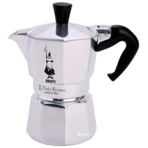 Гейзерная кофеварка Bialetti Moka Express 90 мл (0001168) ТОП в Чернигове