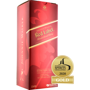 Виски Johnnie Walker Red Label выдержка 4 года 3 л 40% в подарочной упаковке (5000267129785) ТОП в Чернигове