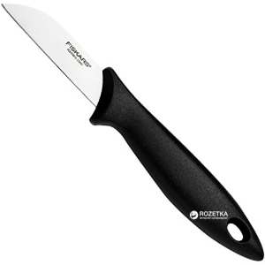 Кухонний ніж Fiskars Essential для чищення овочів 7 см Black (1023780) ТОП в Чернігові