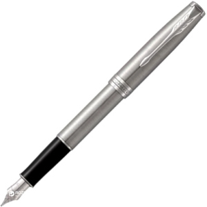 Ручка перьевая Parker Sonnet 17 Stainless Steel CT FP F Синяя Серый корпус (84 211) ТОП в Чернигове