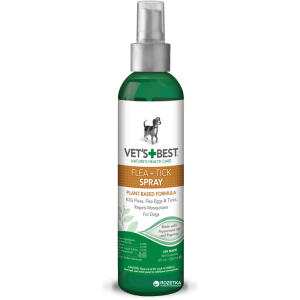 Спрей VET`S BEST Flea & Tick Spray от блох, клещей и москитов для собак 236 мл (vb10346) лучшая модель в Чернигове