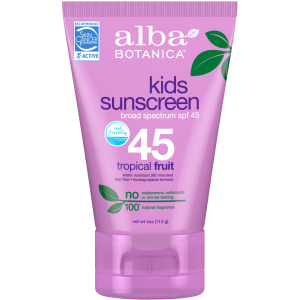 Сонцезахисний лосьйон Alba Botanica Тропічні фрукти SPF-45 113 г (724742003999)