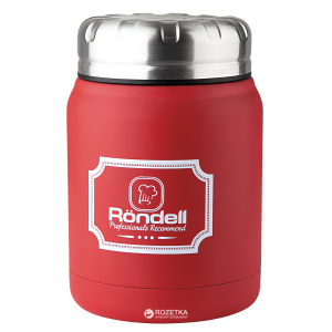 Термос харчовий Rondell Picnic 0.5л Red (RDS-941) краща модель в Чернігові