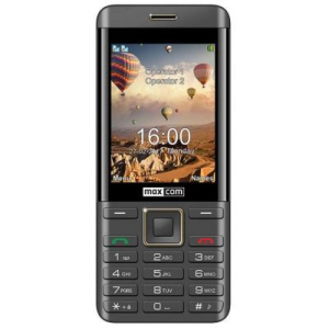 Мобільний телефон Maxcom MM236 Black-Gold краща модель в Чернігові