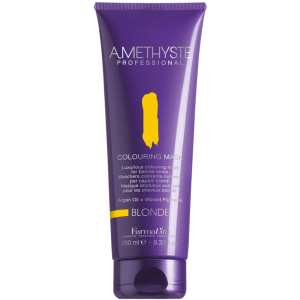 Маска окрашивающая Farmavita Amethyste Blonde Mask для оттенков блонда 250 мл (8022033016270) лучшая модель в Чернигове