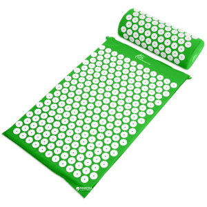 Килимок масажний з подушкою ProSource Acupressure Mat and Pillow Set Зелений (ps-1203-accuset-green)