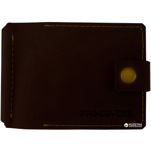 Затискач для грошей Pro-Covers PC03980035 Темно-коричневий (2503980035003) ТОП в Чернігові