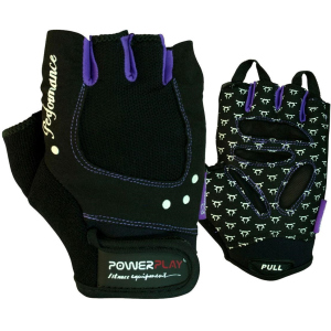 Перчатки для фитнеса PowerPlay Womens 1751 XS Black (PP_1751_XS_Black) лучшая модель в Чернигове