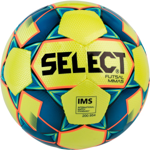 М'яч футзальний Select Futsal Mimas (102) Yellow-Blue (5703543187058) ТОП в Чернігові