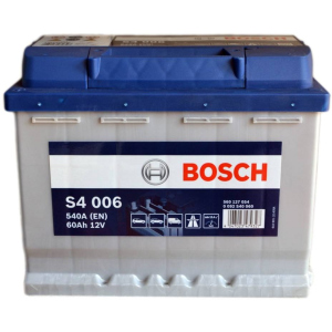 Автомобільний акумулятор Bosch 60Аh (+/-) S4006 (540EN) (0 092 S40 060) в Чернігові