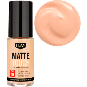 Основна основа Hean Matte Touch foundation 007 пісок 30 мл (5907474472324) в Чернігові