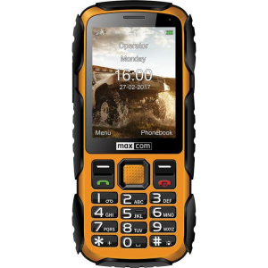 Мобильный телефон Maxcom MM920 Black Yellow ТОП в Чернигове