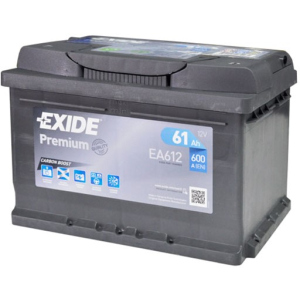 Автомобильный аккумулятор Exide Premium 6СТ-61 Н (EA612) 61 Ач (-/+) Euro 600 А (EA612) лучшая модель в Чернигове