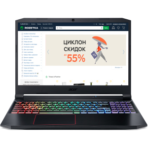 Ноутбук Acer Nitro 5 AN515-55-51Y2 (NH.Q7QEU.009) Obsidian Black краща модель в Чернігові